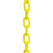 Nmc Chain, Plastic, Yellow, 1 1/2"x100Ft PC15Y